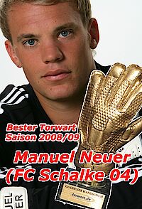 Manuel Neuer gewinnt zum 2. Mal den Goldenen Handschuh (Foto Firo)