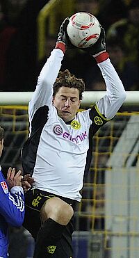 Roman Weidenfeller gewinnt den Goldenen Handschuh 2010/11 (Foto Firo)
