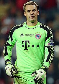 Manuel Neuer gewinnt den Goldenen Handschuh 2013/14 (Foto Firo)