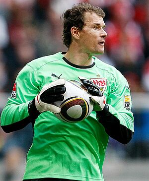 <div class=bu>Sieg für Jens Lehmann (VfB) am 28. Spieltag (Foto Firo)</div>