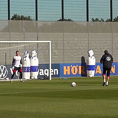DFB-Torwarttraining mit Finn Dahmen und Alexander Nübel vor XXL-Länderspielpause