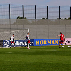 DFB-Torwarttraining im 2. Block: Urbig, Dahmen & Atubolu