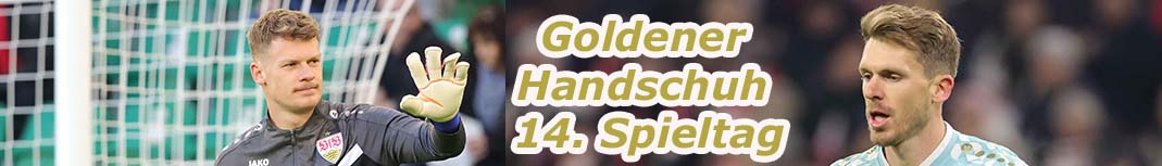 Nübel & Batz- Sieger 14. Spieltag Goldener Handschuh 2025/26