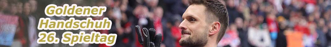 Sven Ulreich – Sieger 26. Spieltag Goldener Handschuh 2025/26