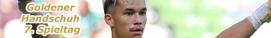 Mio Backhaus - Sieger 7. Spieltag Goldener Handschuh 2025/26